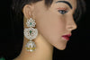 4 in 1 detachable diamond jhumkas