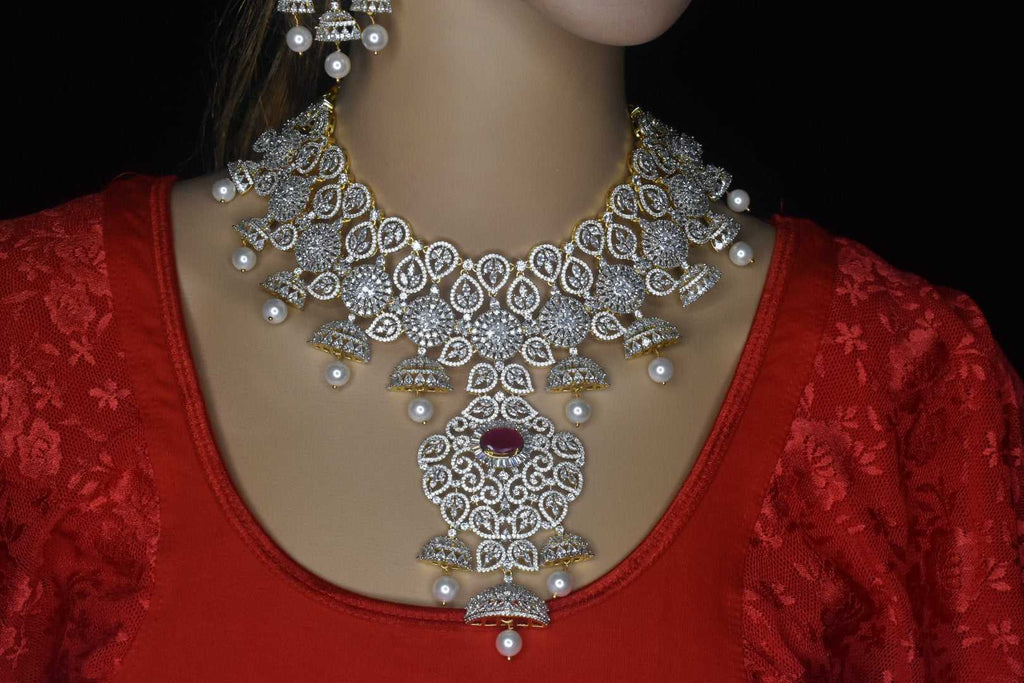 Grand American Diamonds Choker By Asp Fashion Jewellery 