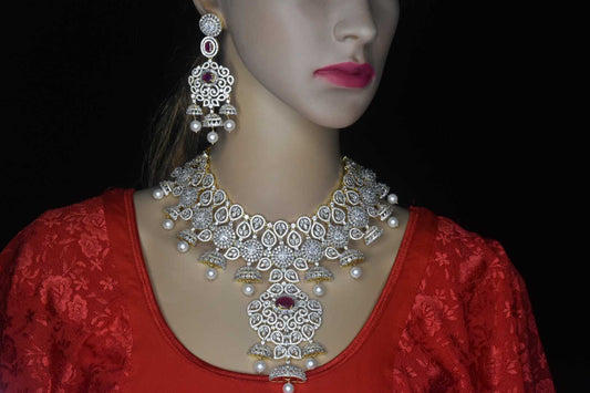 Grand American Diamonds Choker By Asp Fashion Jewellery 