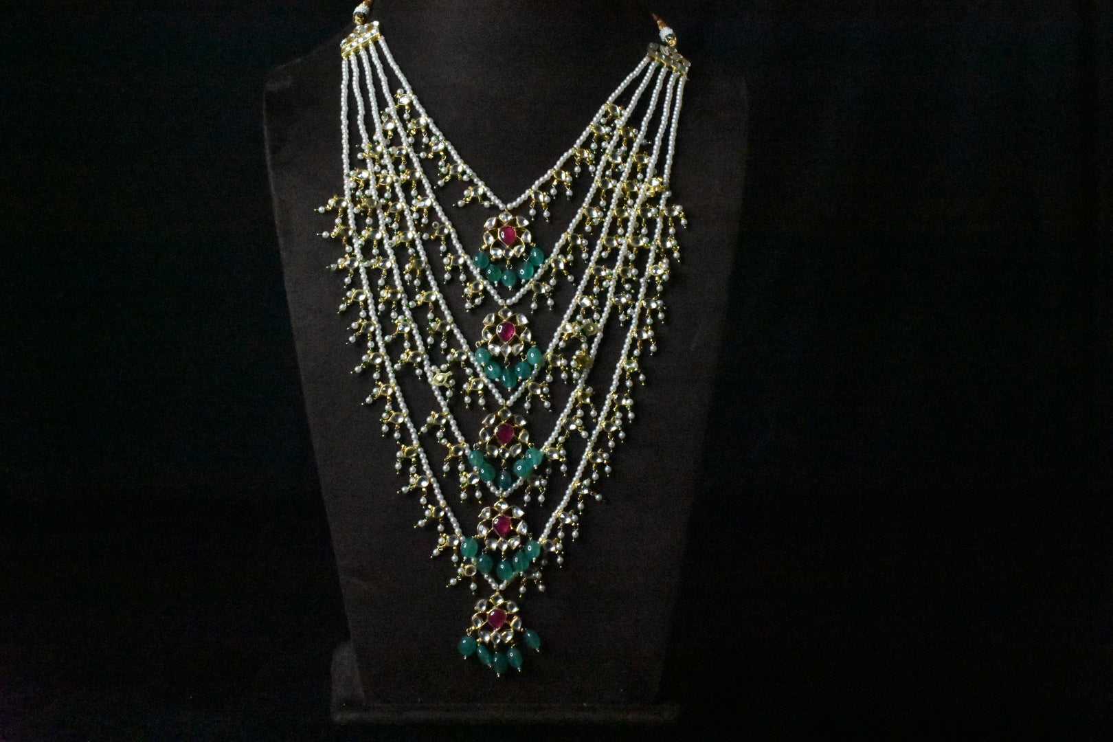 Pearls Satlada Haar By Asp Fashion Jewellery 