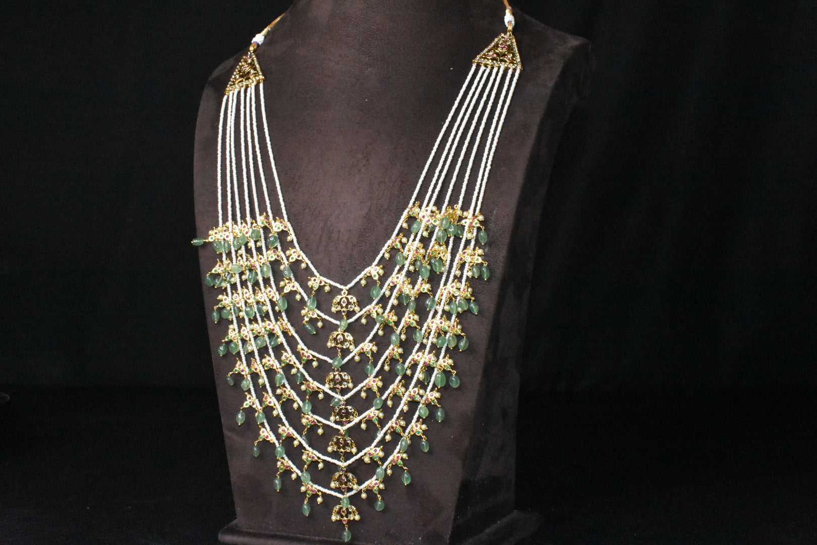 Pearls Satlada Haar By Asp Fashion Jewellery 