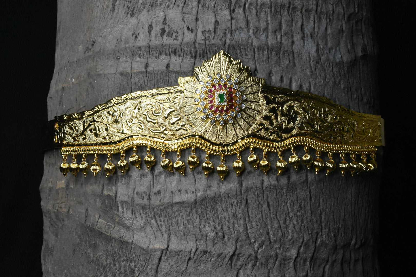 1 Gram Gold Vaddanam Waist Belt