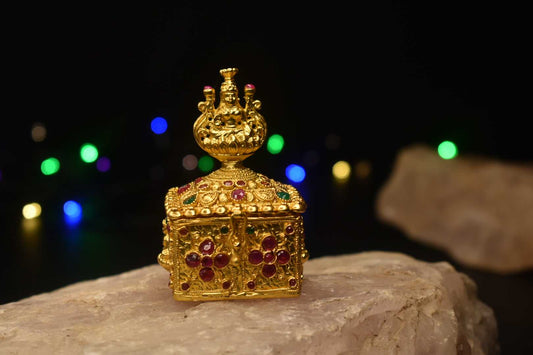 One Gram Gold Kumkum Box