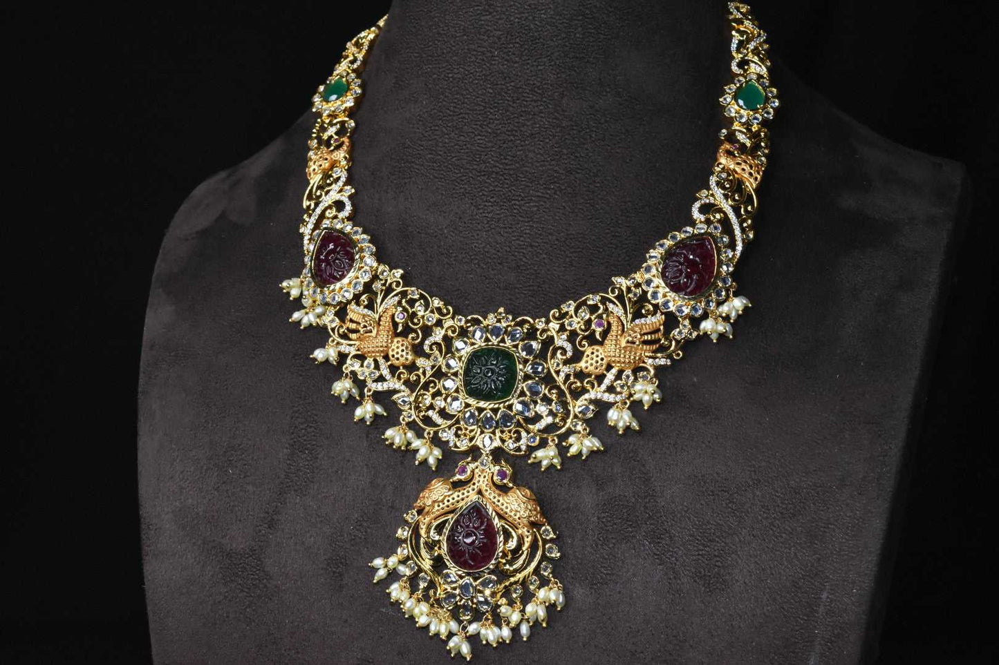 Traditional Pachi Bridal Haar