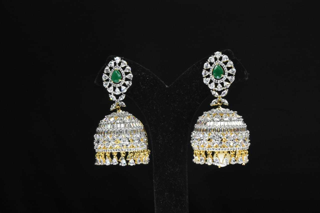 Long Drop 1 Gram Gold Earring (18 Karat) in Mumbai at best price by Shagun  Imitation Jewellery - Justdial