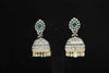 1 gram gold Diamond Jhumka Earrings