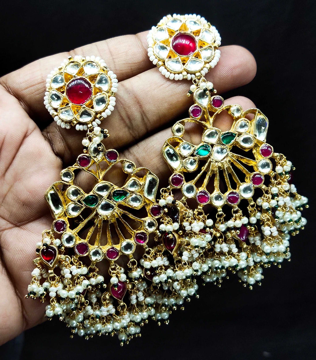 Kundan And Kempu Stone's Choker Set