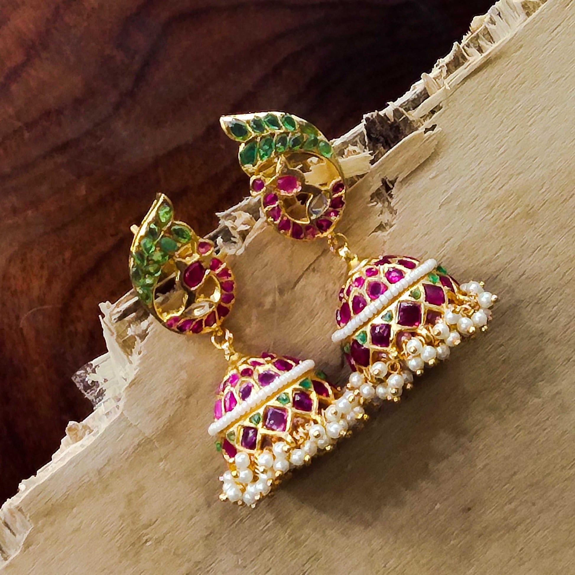 Beautiful Kemp Handmade Jhumka