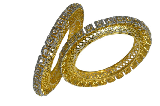Adriti American Diamonds Bangles By Asp Fashion Jewellery 