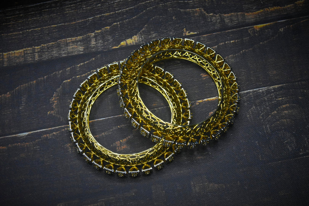 Adriti American Diamonds Bangles By Asp Fashion Jewellery 