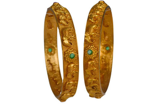 Beautiful Nakshi Antique gold Bangles