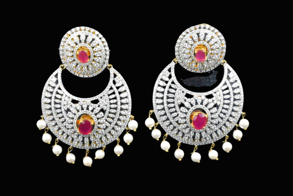 Diamonds Chandbali