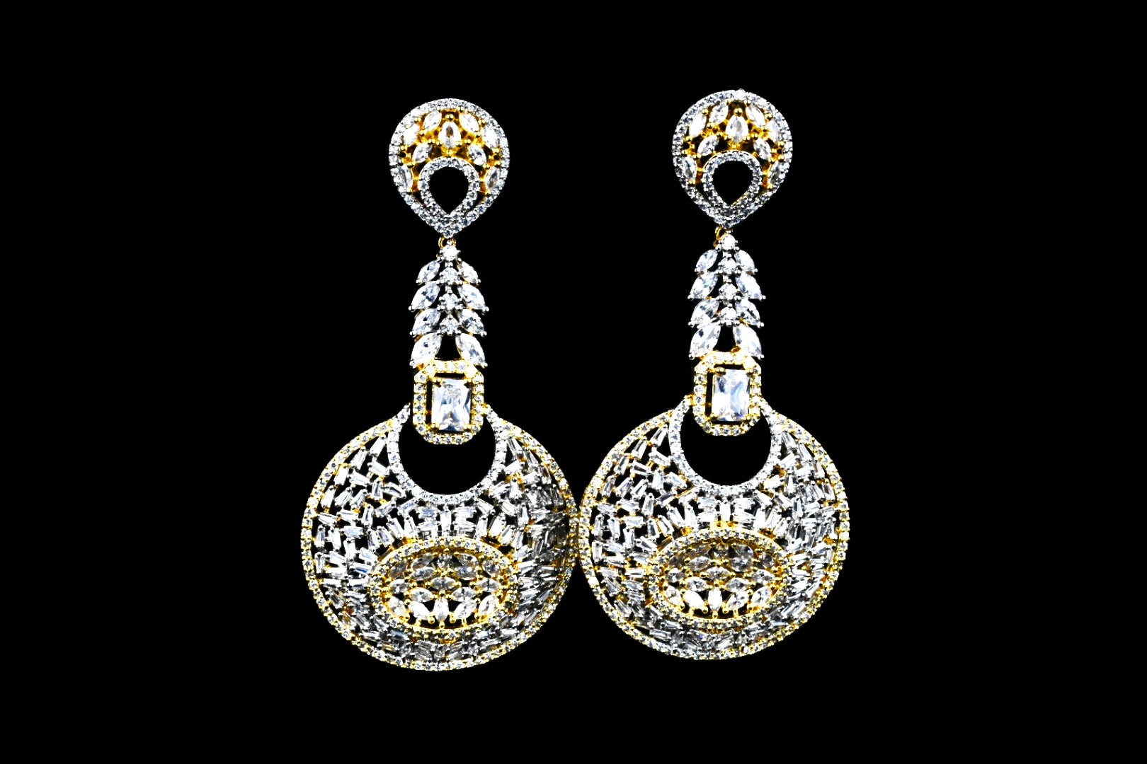 Pavati Chandelier earrings - Asp fashion jewellery
