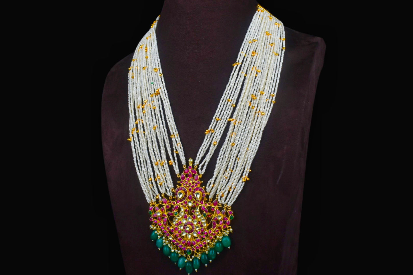 Kempu Rani Har By Asp Fashion Jewellery 