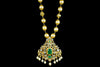 Uncut American Diamonds Pendent Set With Pearls Necklace By Asp Fashion Jewellery