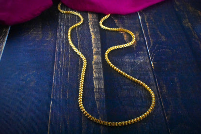 One Gram Gold Daily Wear Fancy Boddu Chain By Asp Fashion Jewellery