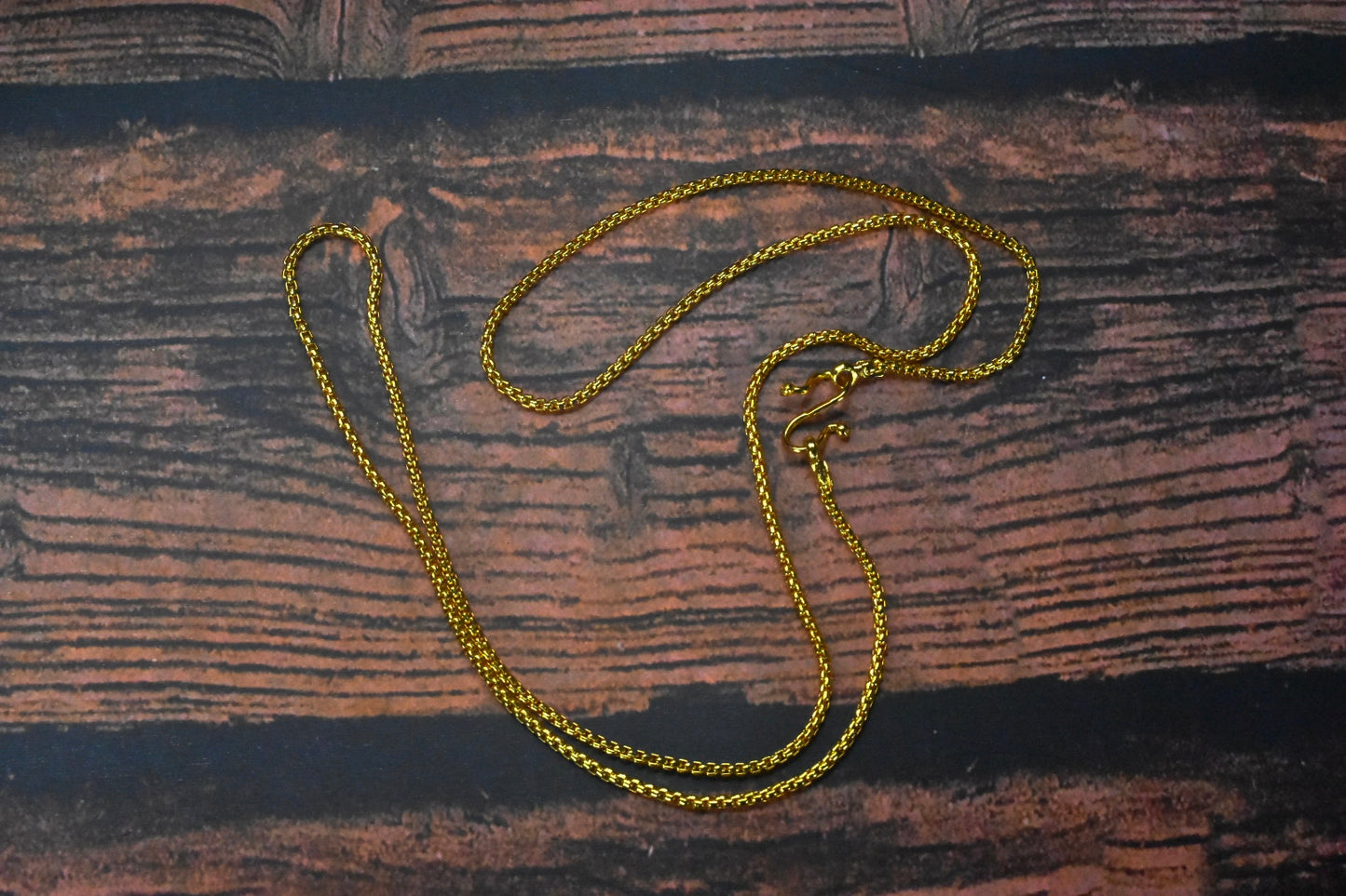 One Gram Gold Micro Plated Bambato Chain By Asp Fashion Jewellery