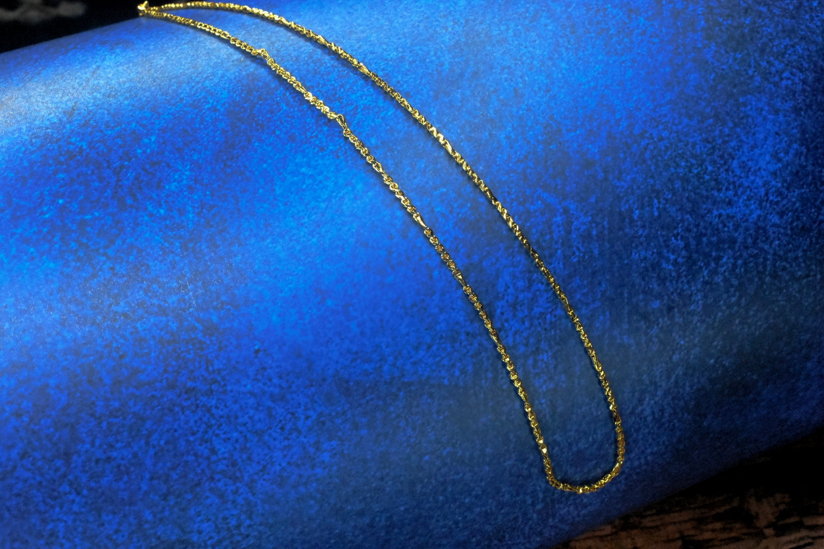 24 Inch Micro Gold Plated Chain - Versatile Unisex Necklace 13g