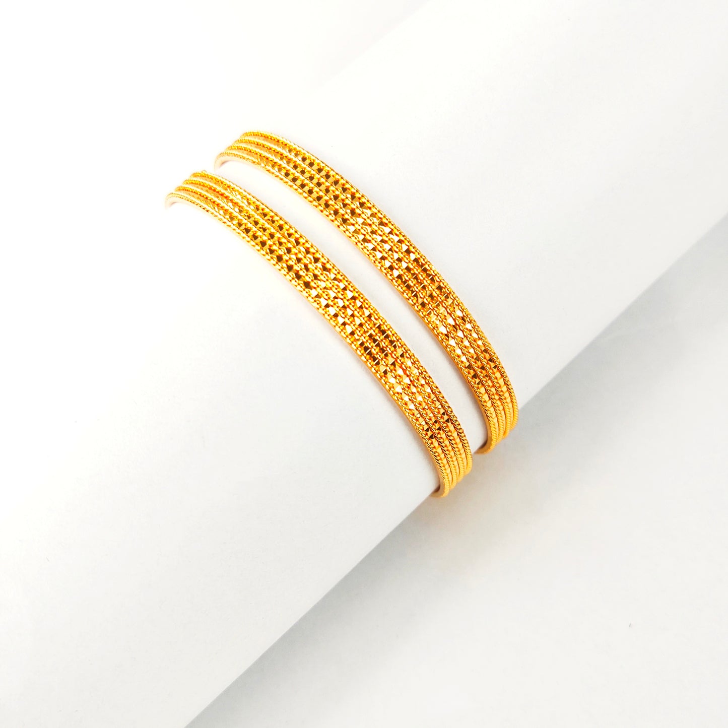 One Gram Gold Plated Bangles For Daily Use By Asp Fashion Jewellery