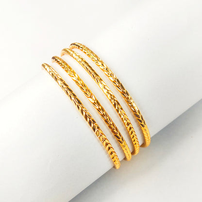 One Gram Gold Plated Bangles For Daily Use By Asp Fashion Jewellery