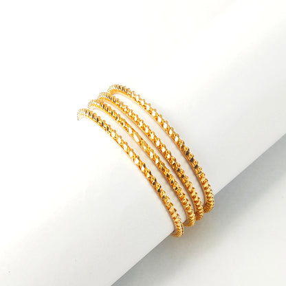 One Gram Gold Plated Bangles For Daily Use By Asp Fashion Jewellery