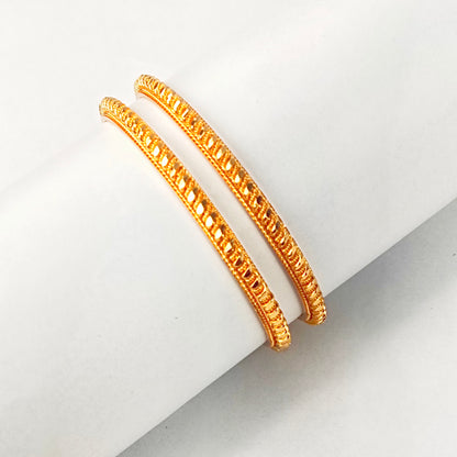 One Gram Gold Plated Bangles For Daily Use By Asp Fashion Jewellery