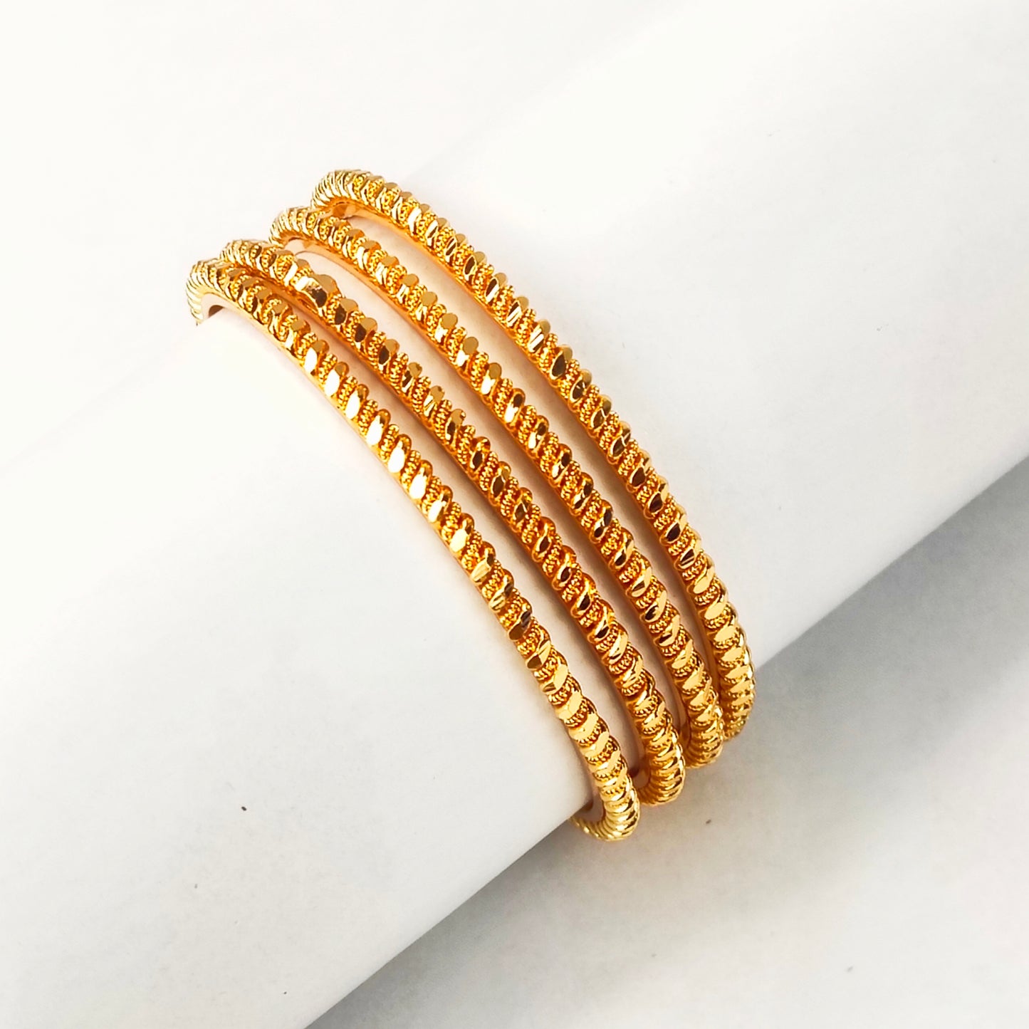 One Gram Gold Plated Bangles For Daily Use By Asp Fashion Jewellery