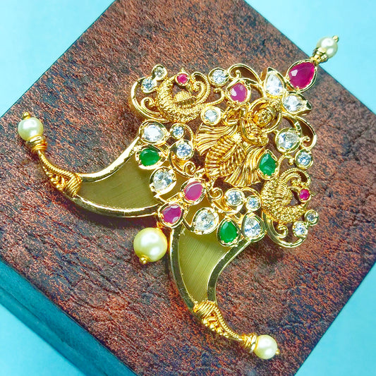 South Indian Traditional Krishna Puligoru Pendant By Asp Fashion Jewellery