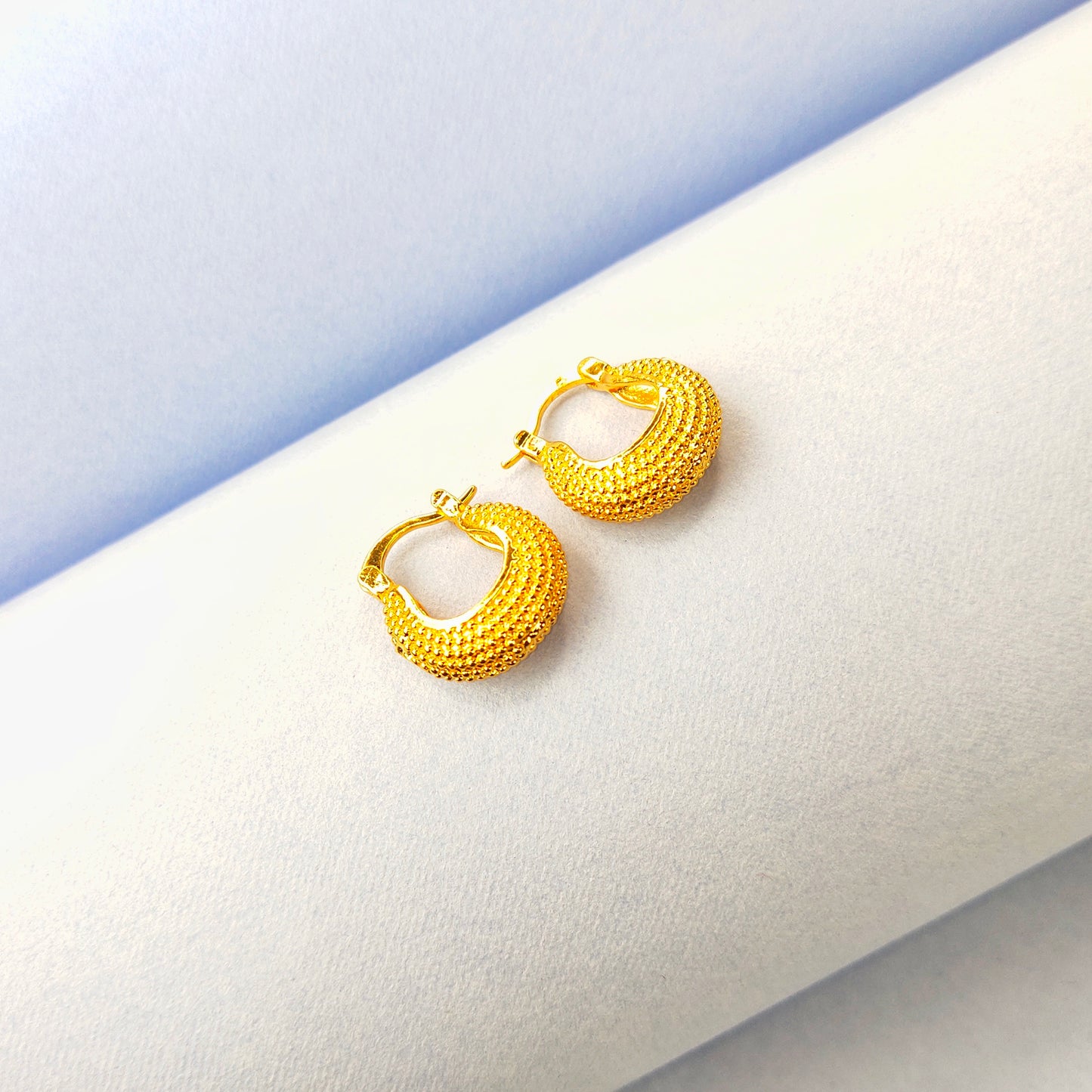 Gold Plated Bali Earrings