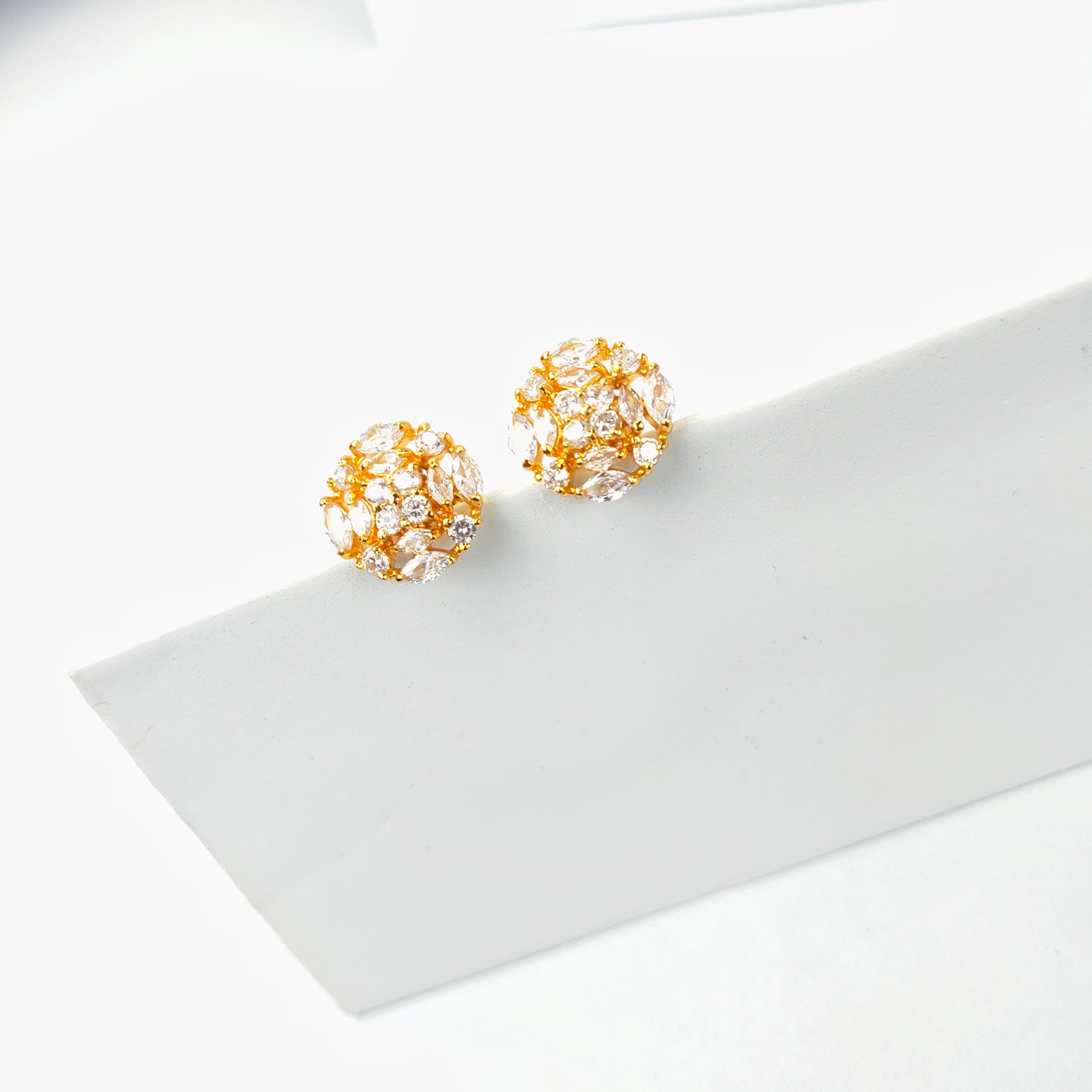 One Gram Gold Ruby Chandbalis, One Gram Gold Earrings, 1 Gram Gold Earrings  | Indian jewelry, Gold earrings designs, Gold jewelry fashion