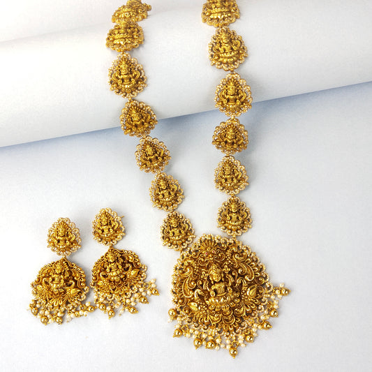 Nakashi Lakshmi Haram By Asp Fashion Jewellery