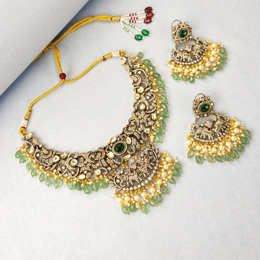 Polki Victorian Necklace set
By Asp Fashion Jewellery