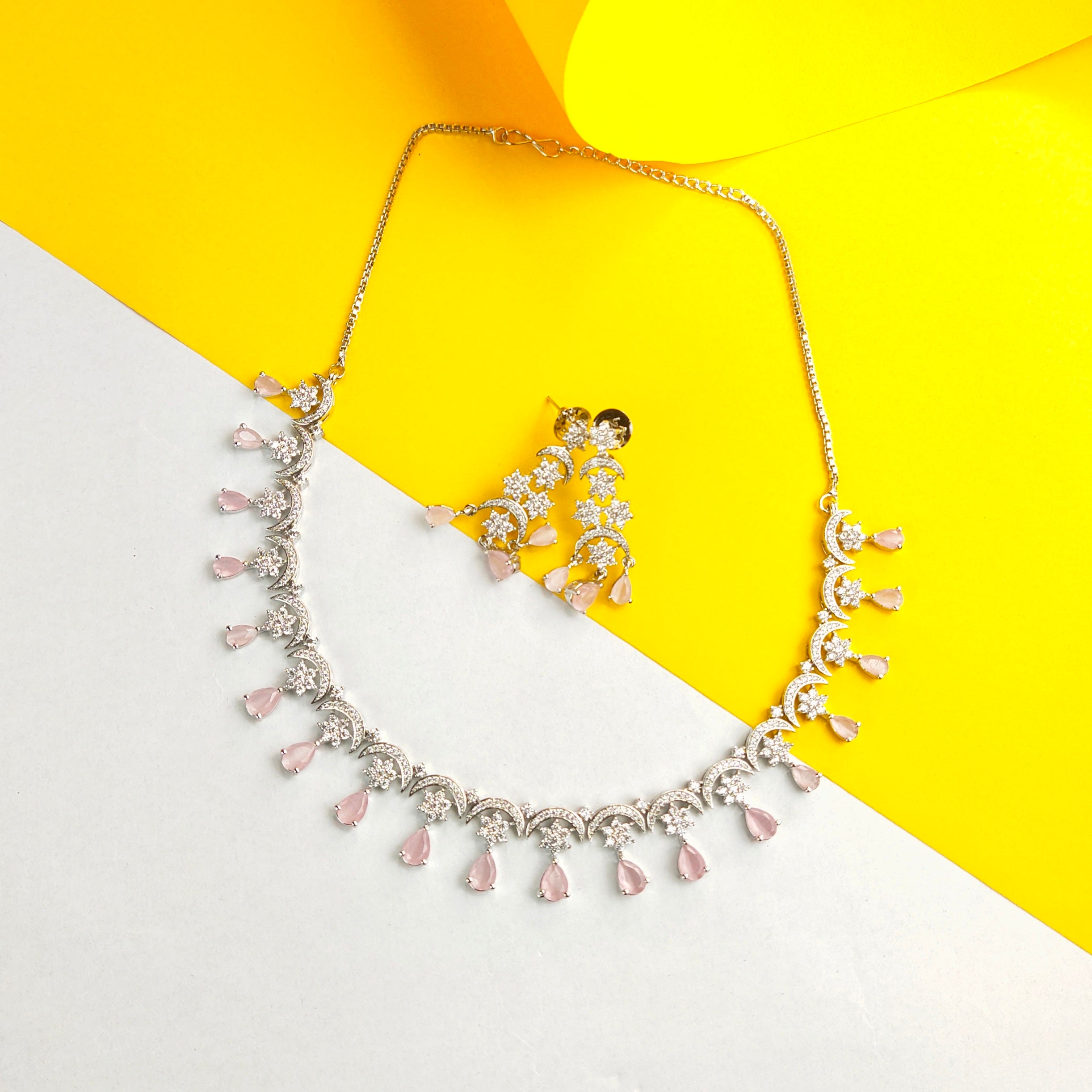 CZ Necklace Set By Asp Fashion Jewellery