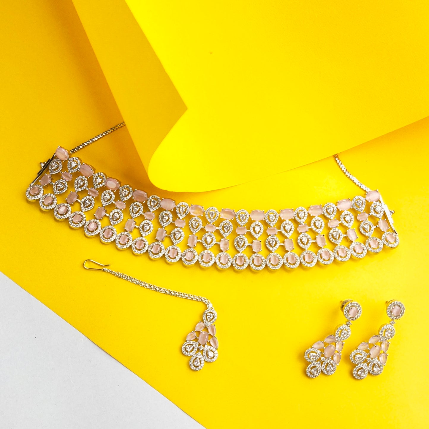 CZ Choker Set By Asp Fashion Jewellery