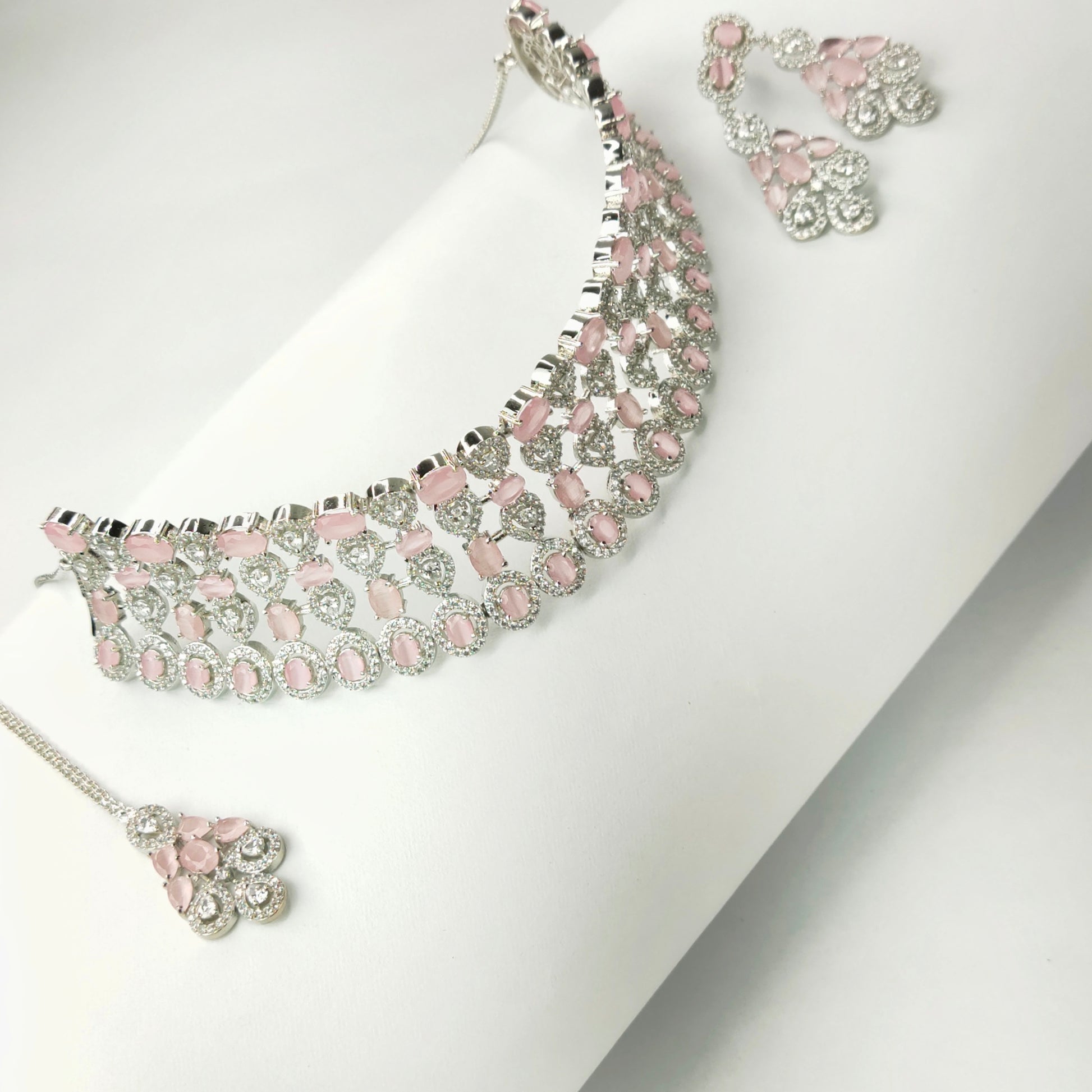 CZ Choker Set By Asp Fashion Jewellery