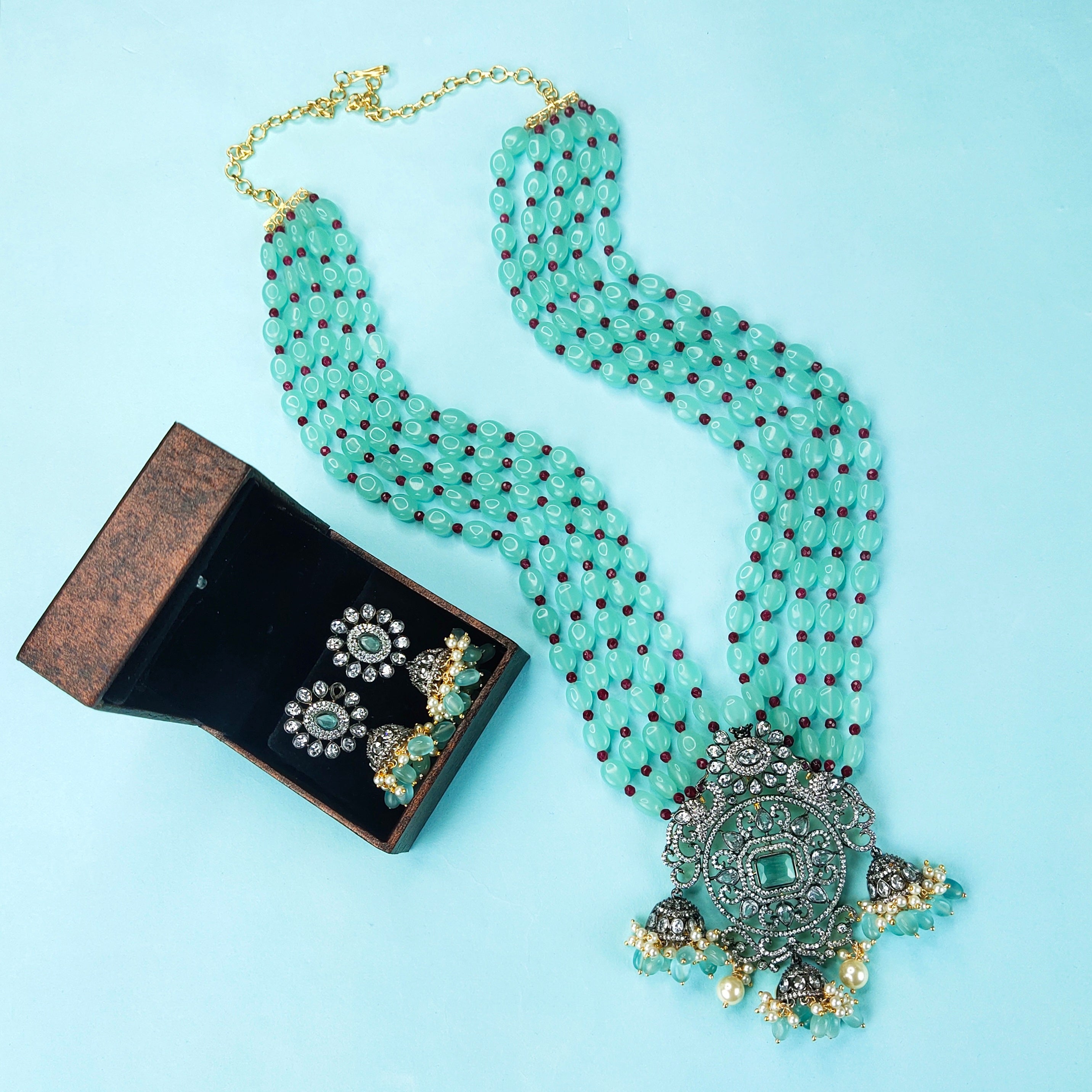 Victorian Necklace Set By Asp Fashion Jewellery