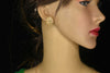 Kempu Studs - Daily Wear Traditional Gold Plated Earrings