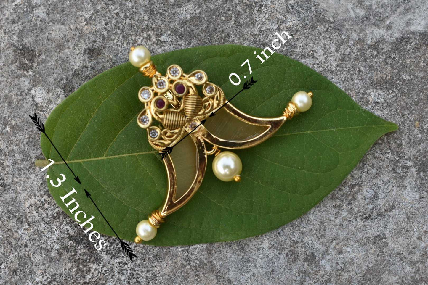 One gram gold puligoru pendant for kid's