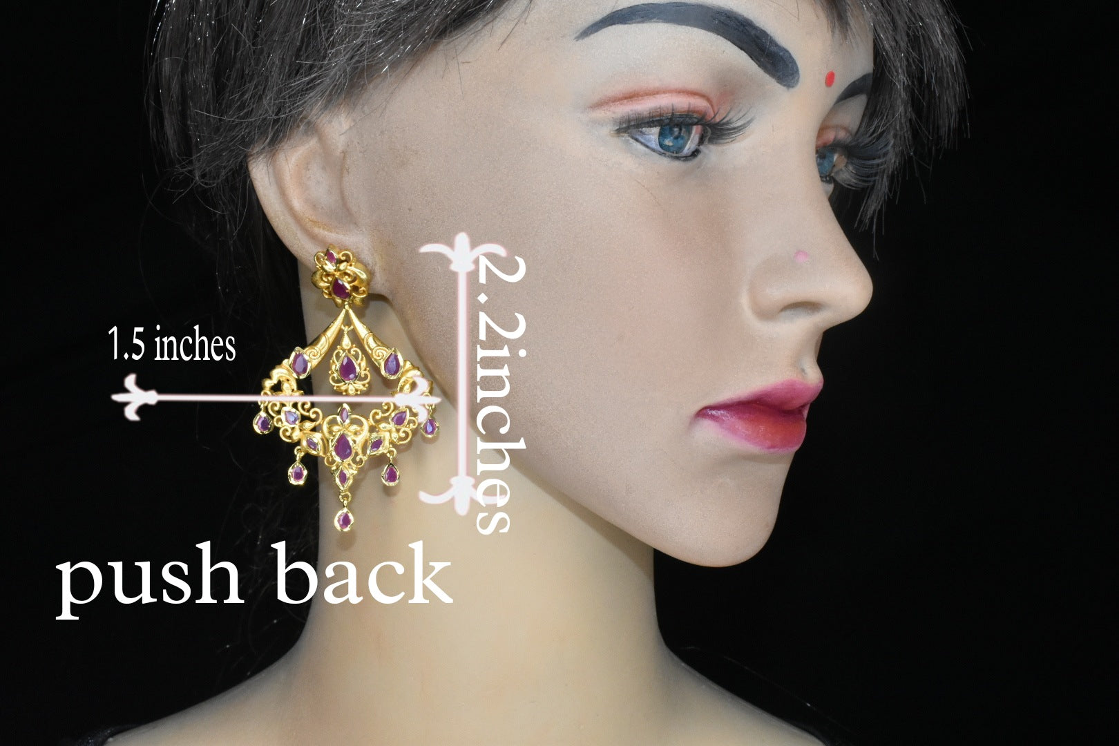 Uncut Diamonds Chandbalis