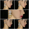 4 in 1 detachable diamond jhumkas