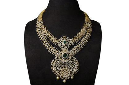 American Diamond Layered Necklace