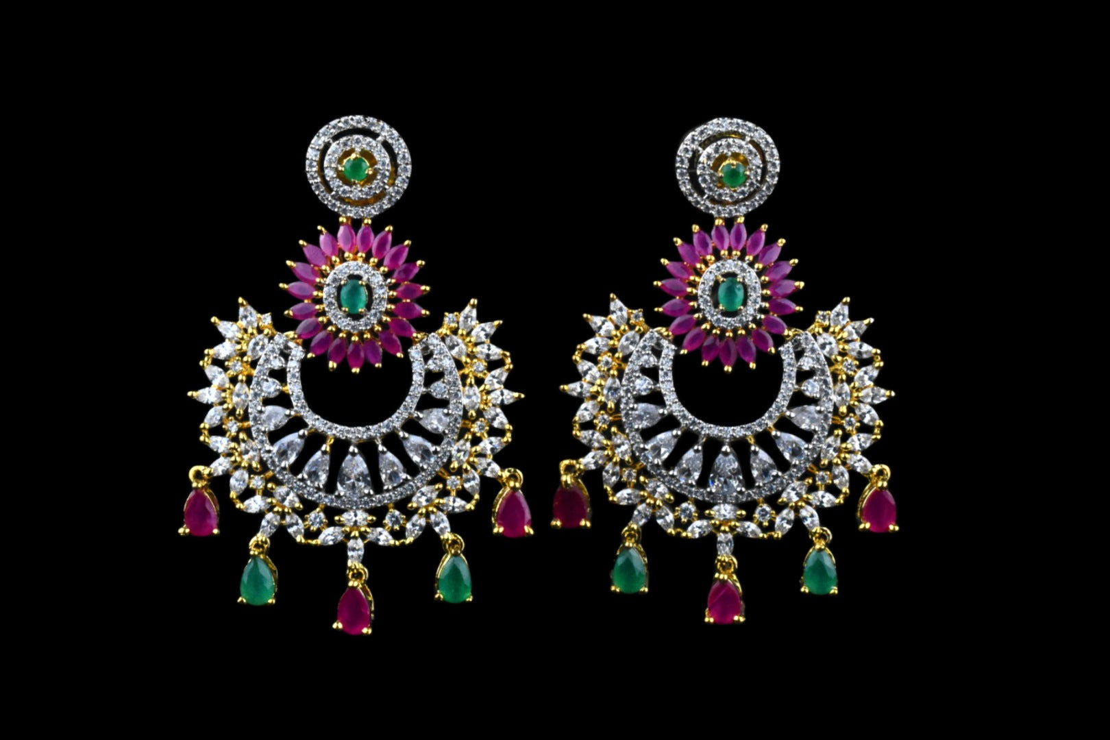 Latest gold Chandbali designs from Malabar | Chandbali collections | Gold  Earrings | Malabar gold ✨ - YouTube
