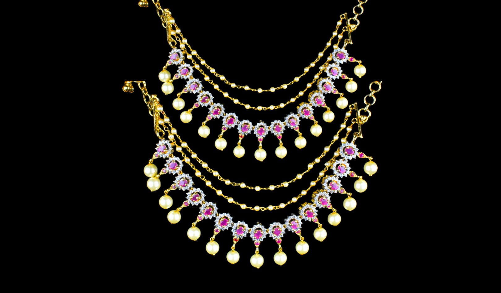 Cz Champaswaralu By Asp Fashion Jewellery 