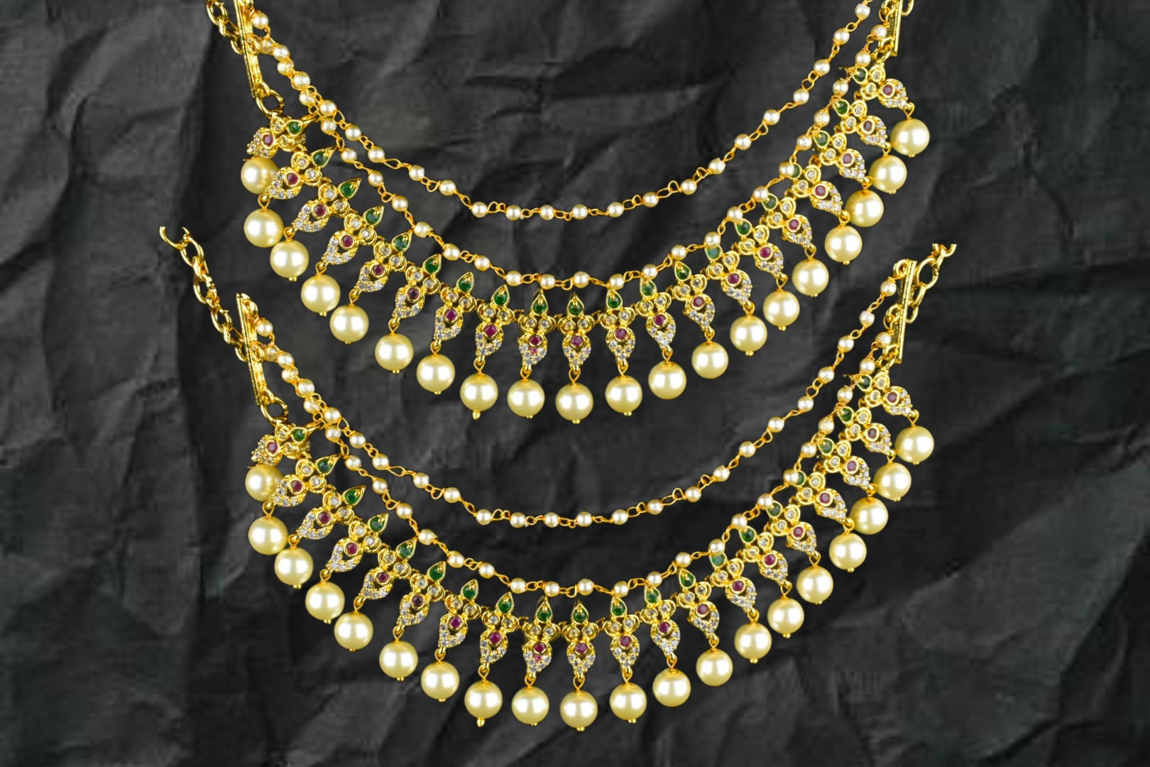 Cz Champaswaralu By Asp Fashion Jewellery 