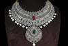 Bridal American Diamond Necklace Set By Asp Fashion Jewellery