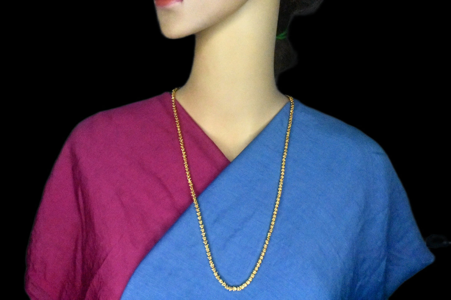 One Gram Gold Daily Wear Chandramukhi Chain By Asp Fashion Jewellery