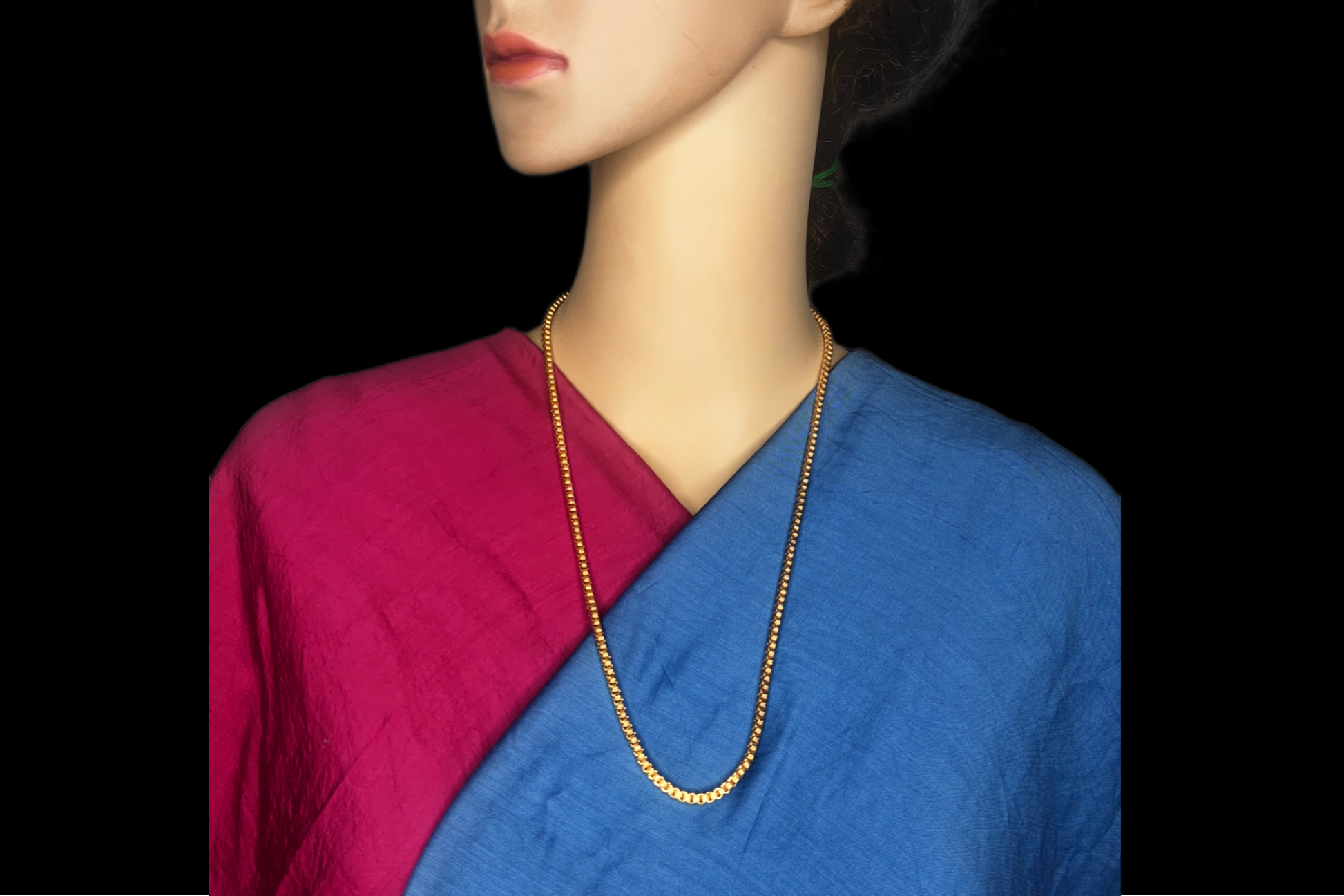 One Gram Gold Daily Wear Fancy Boddu Chain By Asp Fashion Jewellery