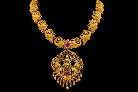 Antique GajLaxmi Necklace Set By Asp Fashion Jewellery