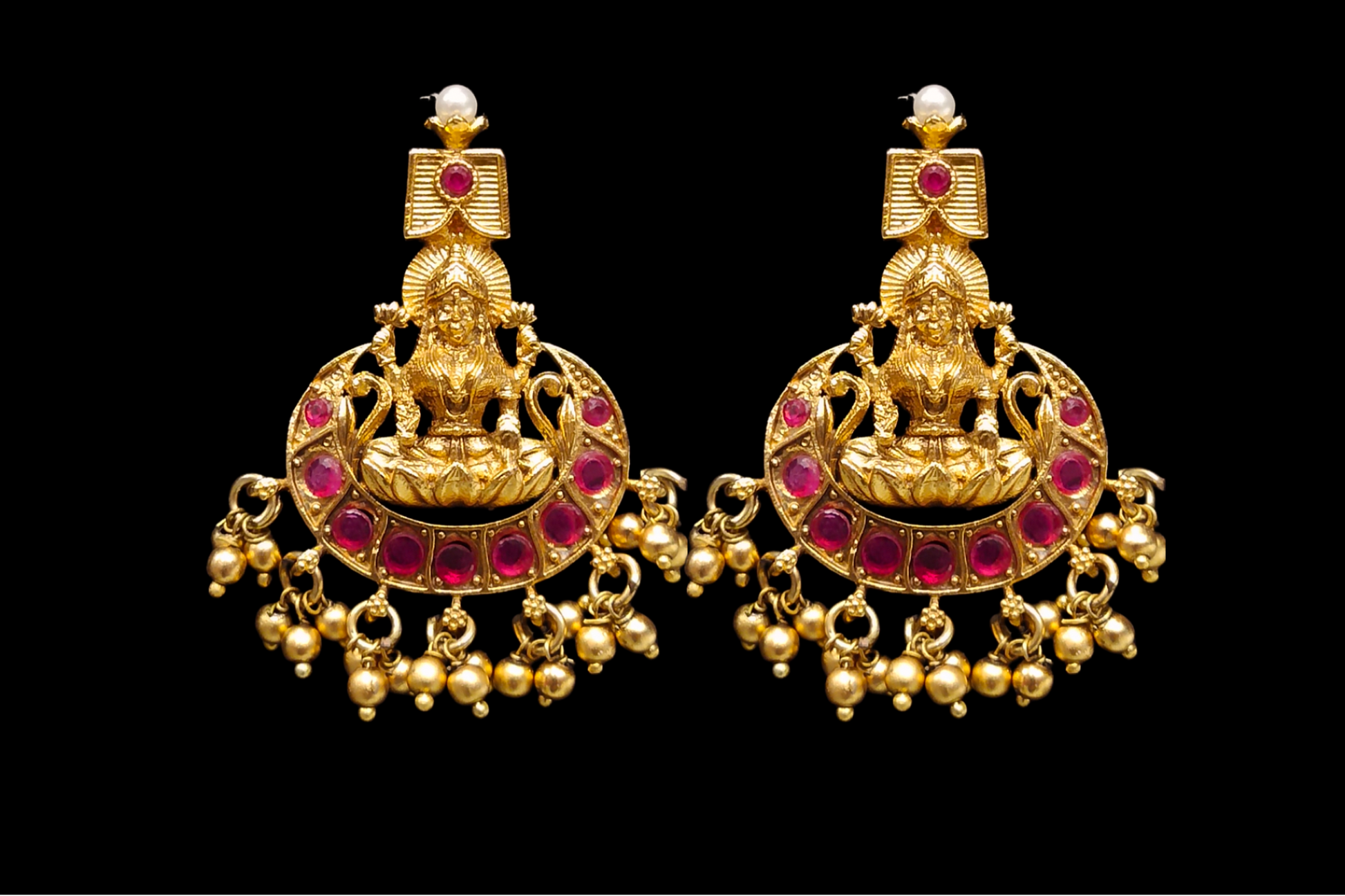 Antique Lakshmi Guttapusalu Necklace Set By Asp Fashion Jewellery 