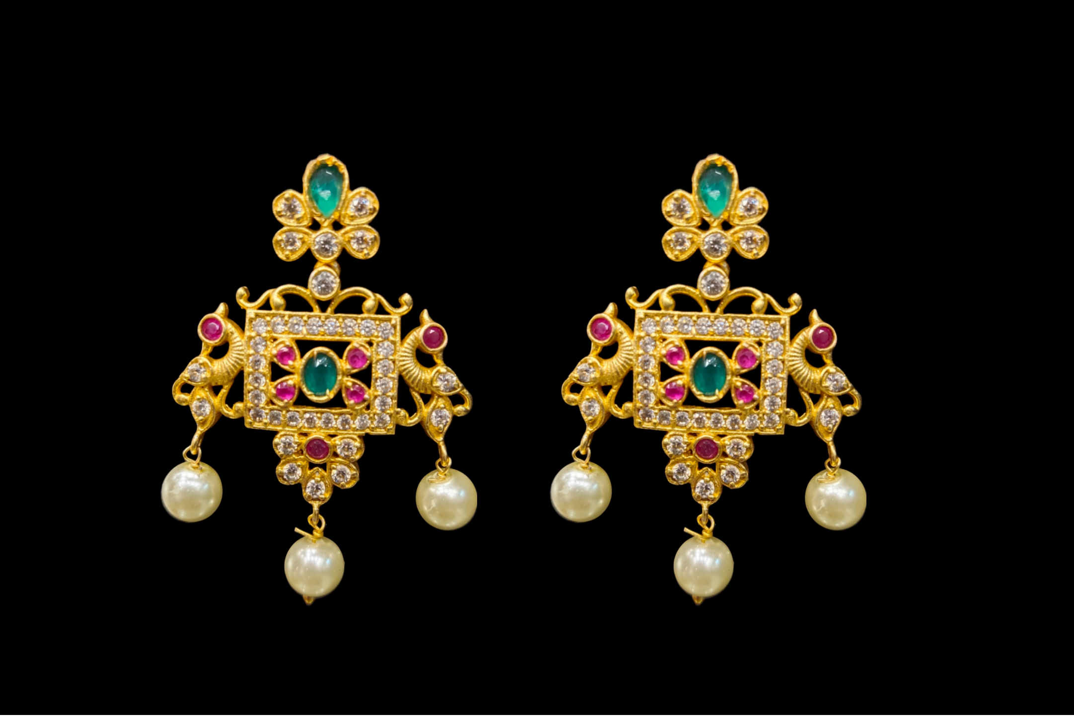 Antique Peacock Necklace By Asp Fashion Jewellery